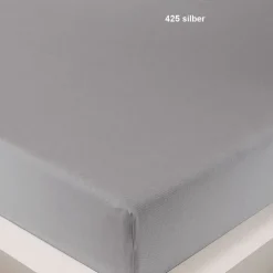 100% Bio Baumwolle Jersey Spannbettlaken BY NATURE von bellana