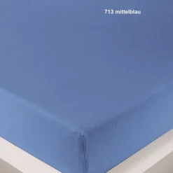 100% Bio Baumwolle Jersey Spannbettlaken BY NATURE von bellana