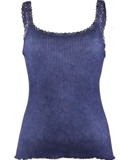 100% Bio Baumwolle Träger-Top PURE S/S gerippt von Madiva