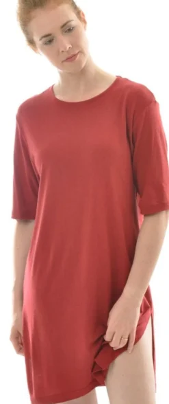 100% Bio Bourette-Seide BIGSHIRT von Alkena