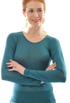 100% Bio-Seide LANGARM SHIRT fein von Alkena