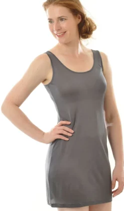 100% Bio-Seide TRÄGER UNTERKLEID von Alkena