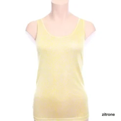 100% Bio-Seide TRÄGERTOP bedruckt Alkena