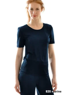 100% Bio-Seide T-SHIRT uni Alkena