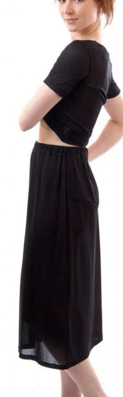 100% Bio-Seide UNTERROCK LANG von Alkena