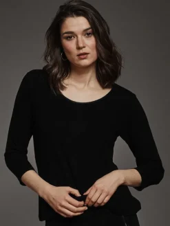 100% Bouretteseide 3/4 Arm SHIRT von Kokon Zwo