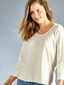 100% Bouretteseide 3/4 Arm SHIRT von Kokon Zwo