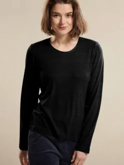 100% Bouretteseide RUNDHALS SHIRT von Kokon Zwo