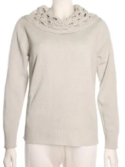 100% Bouretteseide Strick PULLOVER von Alkena