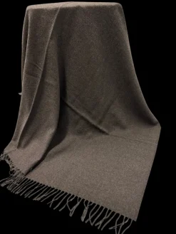 100% Kaschmir Sofaplaid BAHIA mit Fransen von Steinbeck