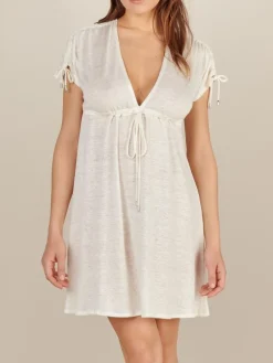 100% Leinen Strandtunika VOLCY 21 von Pain de Sucre