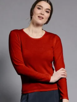 100% Merinowolle kbT Feinstrick Pullover von Kokon Zwo