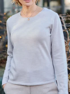 100% Merinowolle kbT Feinstrick Pullover von Kokon Zwo