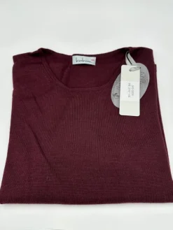 100% Merinowolle kbT Feinstrick Pullover uni Kokon Zwo