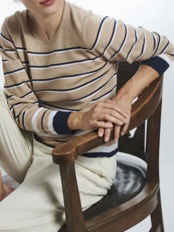 100% Merinowolle kbT Feinstrick Pullover uni Kokon Zwo