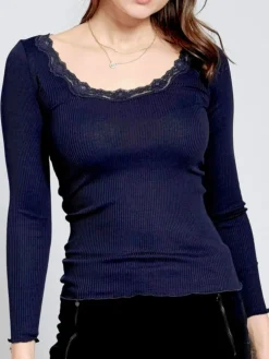 70% Seide 30% Bio-Baumwolle kbA LANGARMSHIRT Basic Kokon Zwo