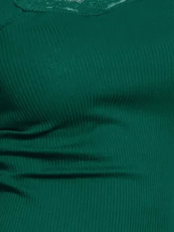 70% Seide 30% Bio-Baumwolle kbA TRÄGERTOP RIPP von Kokon Zwo