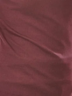 55% Seide 45% Wolle ROLLKRAGEN SHIRT gerippt von Alkena