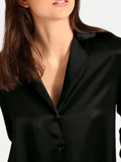 100% Seide Bluse TOI MON AMOUR klassische Farben von Aubade