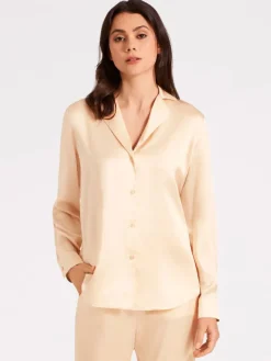 100% Seide Bluse TOI MON AMOUR klassische Farben von Aubade