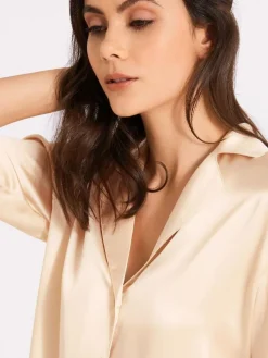 100% Seide Bluse TOI MON AMOUR von Aubade