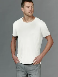 100% Seide Herren T-Shirt von Kokon Zwo