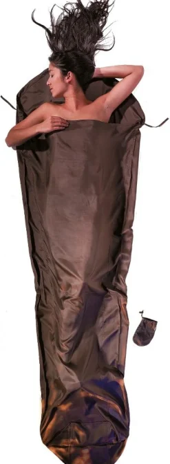 100% Seide Innenschlafsack MUMMY LINER Premium Silk von Cocoon®