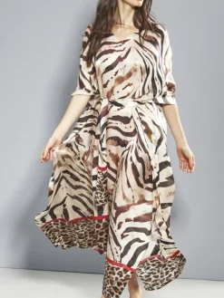 100% Seide Kaftan SELVAGGIO von Eva B. Bitzer