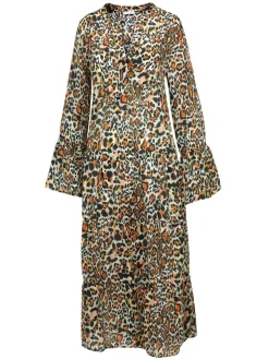 100% Seide Kleid lang LEONISSIMA von Eva B. Bitzer