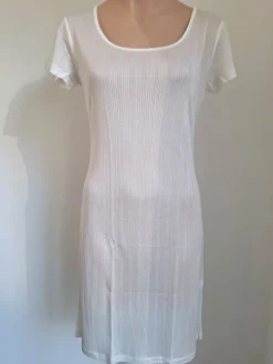 100% Seide Kurzarm Nachthemd AJOUR von Kokon Zwo