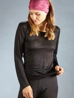 100% Seide LANGARM SHIRT transparent von Kokon Zwo