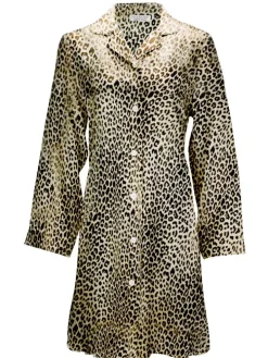 100% Seide Langarm Sleepshirt KLASSIK SATIN von Eva B. Bitzer