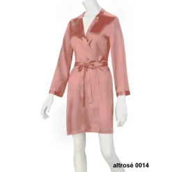 100% Seide Morgenmantel SOIE LASER Marjolaine