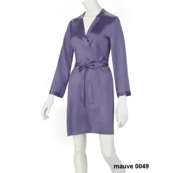 100% Seide Morgenmantel SOIE LASER elegant von Marjolaine