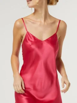 100% Seide Nachthemd CAROLINE elegant von Vivis