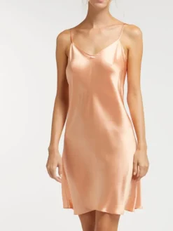 100% Seide Nachthemd CAROLINE elegant von Vivis