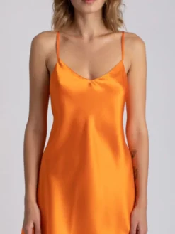 100% Seide Nachthemd CAROLINE von Vivis