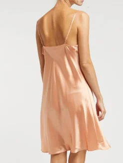 100% Seide Nachthemd CAROLINE klassisch von Vivis