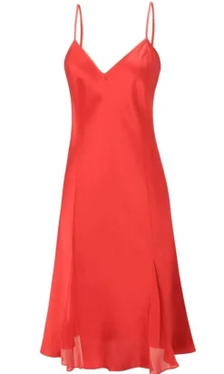 100% Seide NACHTHEMD kurz von Eva B. Bitzer KLASSIK SATIN