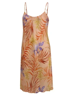 100% Seide Nachthemd LEANDRA Blättermuster von Eva B. Bitzer