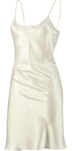 100% Seide Nachthemd MASPALOMAS knielang Gattina