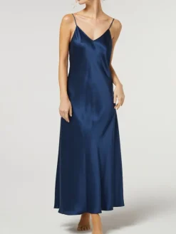 100% Seide Nachtkleid DORINE von Vivis