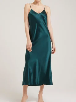 100% Seide Nachtkleid DORINE von Vivis