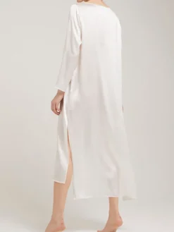 100% Seide Nachtkleid VIOLETTA lang von Vivis