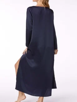 100% Seide Nachtkleid VIOLETTA uni von Vivis