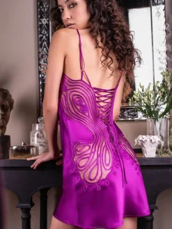 100% Seide Neglige SOIE FANTAISIE Marjolaine