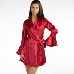 100% Seide Robe kurz MASPALOMAS Gattina