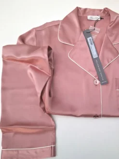 100% Seide Schlafanzug SILK SOUL altrosé von Luna di Seta