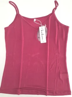 100% Seide SPAGHETTI TOP transparent von Kokon Zwo