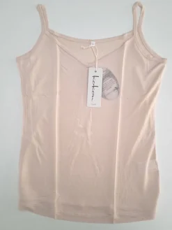 100% Seide SPAGHETTI TOP transparent Kokon Zwo